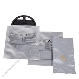 Btree-cierre de cremallera de fábrica, material laminado de plástico, embalaje, bolsa antiestática para PCB, original