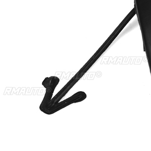 ฝาครอบตะขอเกี่ยวกันชนหน้ารถสีดำ 1 ชิ้น # 622A0-6FL0H สำหรับนิสสัน โร้ก ปี 2017 2018 - Product Image 6