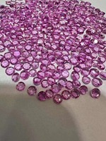 SGARIT Edelsteins chmuck Natural Pink Sapphire Rose Cutting 4,0-4,6mm Stein Echte Edelsteine für Schmuck herstellung Loose Pink Sapphire