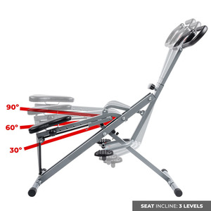 เครื่องออกกำลังกายแบบนั่งยองอุปกรณ์ฝึกกล้ามเนื้อสำหรับออกกำลังกายที่บ้านเครื่องออกกำลังกายแบบคาร์ดิโอใช้ในยิมที่บ้าน - Product Image 6