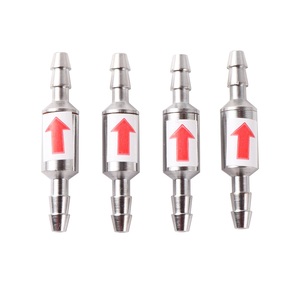 Válvula Antirretorno de Acero Inoxidable de 4 mm para Riego de Jardín, Suministro de Agua, Sistema de CO2 para Peceras, Válvula Unidireccional Anti-Carbono - Product Image 1