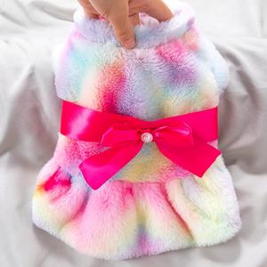 Abito con Stampa Leopardata per Animali Domestici, Autunno/Inverno, per Bulldog Francese, Gatti, Abbigliamento alla Moda per <span class=keywords><strong>Cuccioli</strong></span> e Gattini <span class=keywords><strong>di</strong></span> <span class=keywords><strong>Piccola</strong></span> Taglia - Product Image 3