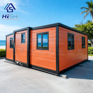 Casa Contenedor Prefabricada Expandible Completa de 40 y 20 Pies, 1, 2, 3, 4, 5 Dormitorios, Jardín, Envío, Casa Modular, Granny Flat - Product Image 1