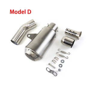 Para Kawasaki Ninja ZX6R ZX636 2023-2025 Tubo de enlace de escape Puntas de silenciador Sistema de deslizamiento - Product Image 4
