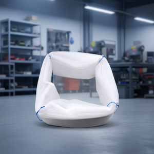 ถุงสูญญากาศ HDPE ทนทานไม่สิ้นสุดสำหรับเครื่องขัดพื้น ความยาว 23 ม. การดูดฝุ่นแบบต่อเนื่อง 10 ชิ้น - Product Image 1