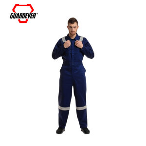 Combinaison de travail marine ignifuge, antistatique et résistante au feu GUARDEVER - Product Image 1