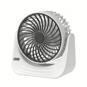Portable 3-Speed USB <b>Desk</b> Fan - 5.5 Inch Small Personal Cooling Fan with Strong Airflow & Quiet Operation - Product Image 1