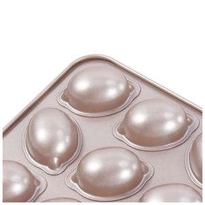 Moule à muffins antiadhésif en métal attrayant pour 12 cupcakes au citron WK9750, écologique - Product Image 4