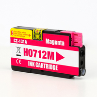 Cartouche d'encre compatible Xcellent 712 712xl avec puce jetable pour imprimantes HP Designjet T210 T230 T250 T630 T650