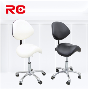 Tabouret de Salon de Offre Spéciale levage <span class=keywords><strong>coiffeur</strong></span> hydraulique selle ergonomique tabouret de chaise de cosmétologue roulettes pivotantes - Product Image 3