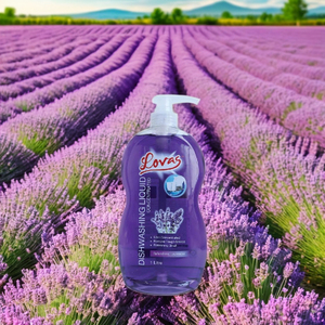 Liquide vaisselle Lovas 1 litre concentré parfum lavande - Product Image 1