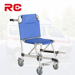 Silla de elevación para pacientes y escaleras de transferencia, transporte, económica, de acero, Manual, plegable - Product Image 3