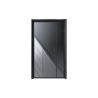 WFKimberley Puerta de aluminio fundido de gama alta de la mejor marca Clase a Entrada tallada ignífuga y antirrobo para aplicación exterior