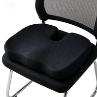 Coussin orthopédique pour siège de voiture, mousse à mémoire de forme, pour soulagement de la douleur, sciatique