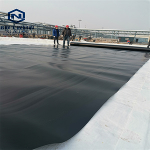 Revêtement d'étang en géomembrane HDPE de 1mm <span class=keywords><strong>Prix</strong></span> pour la pisciculture Réservoir d'eau en PEHD Bâche Biofloc pour les étangs d'aquaculture - Product Image 5