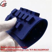 Moule d'injection de semelle de chaussure PU avec pièces en caoutchouc de silicone imprimées 3D, accessoires de gel de silice, prototype de caoutchouc MJF
