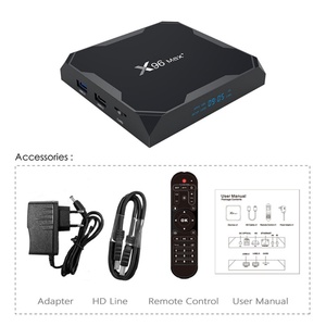 Décodeur <span class=keywords><strong>IPTV</strong></span> S905 <span class=keywords><strong>X96</strong></span> Max Plus, boîte TV intelligente Android 10.0, décodeur - Product Image 6