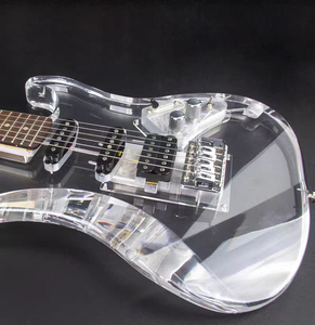 <span class=keywords><strong>Guitare</strong></span> électrique en verre acrylique transparent, <span class=keywords><strong>guitare</strong></span> de haute qualité - Product Image 1