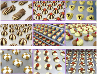 Machine à biscuits au beurre électrique multifonctionnelle légère tricolore Shanghai Bakenati BNT-700C, machine à biscuits automatique