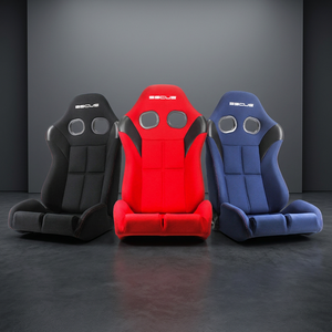 เบาะนั่งรถยนต์แบบสปอร์ตผ้าลายนกฮูก ยี่ห้อ SSCUS รุ่น OWL-FABRIC ใหม่เอี่ยม ผลิตตามสั่ง ใช้ได้กับรถยนต์ทั่วไป - Product Image 1