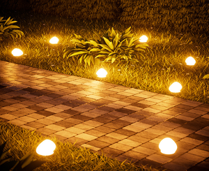 Luces Solares Decorativas para Jardín, Césped y Caminos, Luces LED Impermeables con Simulación de Piedras, Lámpara de Paisaje para Patio - Product Image 5