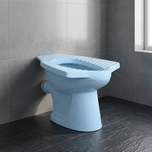 Cuvette de toilettes WC occidentale en céramique de porcelaine, couleur magenta, style anglo-indien, pour salle de bain, sanitaires - Product Image 2