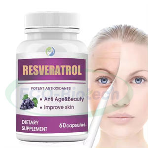 Ausreson Resveratrol Gummies OEM/ODM Vegano Halal Vitaminas Suplemento Antioxidante Soporte Reparación Resveratrol Gummies - Product Image 1