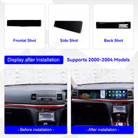 Autoradio MOOKAKA 12.3 + 4.99 + 12.3 pouces pour Toyota Mark 2 2000-2004, Android 15, GPS, Navigation, Stéréo, Carplay sans fil, écran interactif