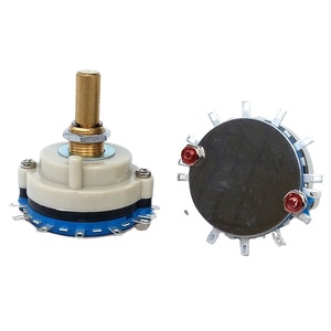 MAST0331 Potenciómetro <span class=keywords><strong>de</strong></span> <span class=keywords><strong>Volumen</strong></span> <span class=keywords><strong>Atenuador</strong></span> DIY <span class=keywords><strong>de</strong></span> 1 Polo y 6 Pasos con Interruptor Rotatorio - Product Image 1