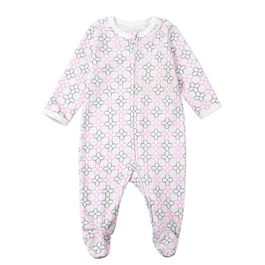All'ingrosso tuta di cotone neonato a maniche lunghe con cerniera <span class=keywords><strong>pigiama</strong></span> copri piedi per strisciare il bambino <span class=keywords><strong>in</strong></span> autunno per gli uomini e le donne - Product Image 3