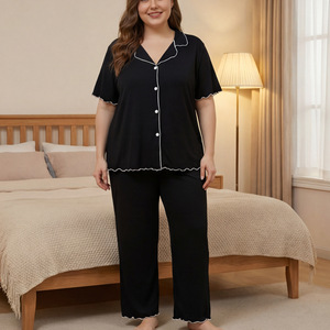 Luxury <strong>Pyjamas</strong> Women Casual Set Heavy Pajama <strong>Ladies</strong> Sexy Woman Night Clothing Plus Size Women's Sleepwear - Product Image 1