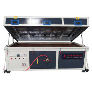 Porte en bois MDF WPC Machine à plastifier par thermoformage par sublimation <span class=keywords><strong>3D</strong></span> Machine à plastifier Machine à presser à membrane sous vide en PVC pour placage de bois - Product Image 2