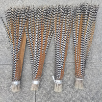 Plumes de faisan artificielles Xi Yu Arts XY-RPF en gros, 60-160 cm+, longues, boîte en carton pour utilisation au carnaval