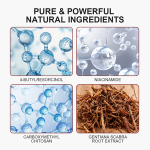Suero Esencial Blanqueador Facial con Niacinamida y 4-BUTILRESORCINOL, Combate las Manchas Oscuras, Suero Facial Blanqueador de Alta Eficiencia - Product Image 3