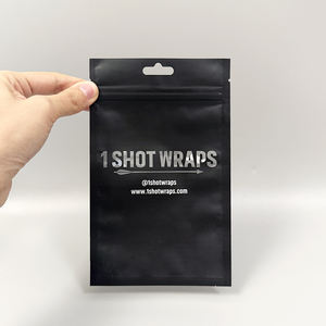 Bolsa <span class=keywords><strong>de</strong></span> Mylar Plástica con Ventana Transparente Pequeña y Cierre Ziplock <span class=keywords><strong>de</strong></span> 3 Lados, Logotipo Personalizado al por Mayor y con Bajo MOQ - Product Image 2