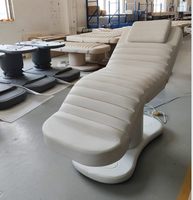 Cadre de lit de beauté moderne pliable et réglable en métal de haute qualité avec table de massage pour usage en salle de sport et hôtel