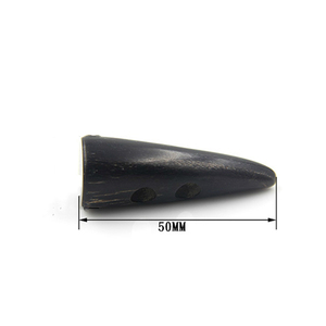 Tùy chỉnh 2 lỗ may trâu sừng thật xương nút trống - Product Image 5