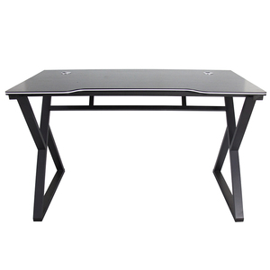 Nuevos escritorios de deportes electrónicos negros avanzados de alta calidad, venta al por mayor, mesa de juego de alta carga de escritorio personalizada OEM - Product Image 3