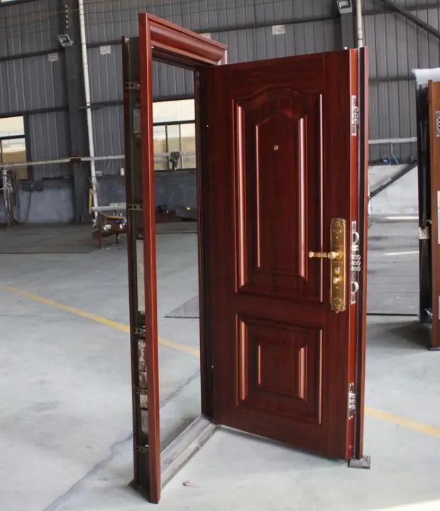 कस्टम उच्च गुणवत्ता वाले स्टील दरवाजा और सुरक्षा के लिए बख़्तरबंद दरवाजे बिक्री