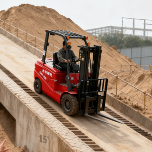 Thiết Kế Mới Xe Nâng Điện 4ton Nhà Sạc Pin Xe Nâng Điện 1.5 Tấn 2.5 Tấn 3 Tấn Mini Xe Nâng - Product Image 6