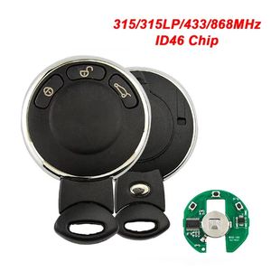 <span class=keywords><strong>Clé</strong></span> de remplacement pour <span class=keywords><strong>MINI</strong></span> <span class=keywords><strong>Cooper</strong></span> <span class=keywords><strong>R56</strong></span> R57 R58 R59 R60 R61 avec 3 boutons puce ID46 - Product Image 2