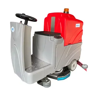 Elektrische Aufsitzwaschmaschine Moppemaschine Immobilienwaschmaschine Reinigungsausrüstung Bodenwaschmaschine