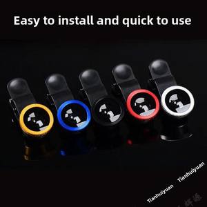 Objectif universel pour téléphone trois-en-un avec lentille fisheye, grand angle et <span class=keywords><strong>macro</strong></span> pour selfie et photographie <span class=keywords><strong>macro</strong></span> - Product Image 4