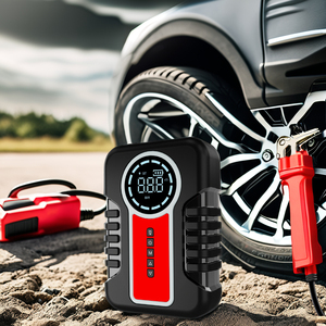 Démarreur de voiture OEM 12V 24000mAh Portable Car Booster Multi-Function Power Bank Compresseur d'air pour 11.0L Essence 8.0L <span class=keywords><strong>Diesel</strong></span> - Product Image 3