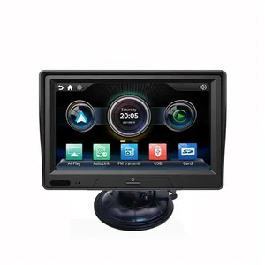 7 inch 1024*600 IPS V/A Touch screen USB TF/SD Card android auto bluetooth carplay MP3/MP4 Plays Universal Car DVD Player