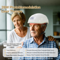 Casque de stimulation cérébrale 40Hz, casque PBM à infrarouge proche 1070nm, 280 diodes pour la thérapie des affections neurologiques (Alzheimer, Épilepsie, Parkinson)