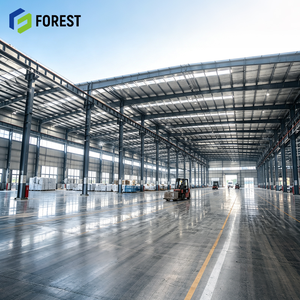 Heavy Duty Galvanized Structural Steel Logistics Park Cargo <b>Hub</b> Prefabricated Clear Span Freight Terminal Facility - Product Image 1