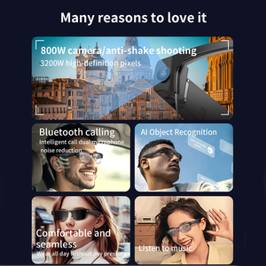 Senbono thông minh Kính translator l802 công nhận 8MP Video/âm thanh ghi âm smartglasses với máy ảnh Wifi ai dịch - Product Image 2