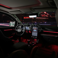 Luces LED Ambientales Blancas Puras para Ford Ranger, Nuevas, para Modificación del Interior del Automóvil, con Control de Temperatura