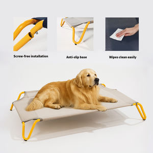 Uf Elevated <b>Dog</b> <b>Bed</b> Orthopedic Washable Pet <b>Bed</b> For <b>Dogs</b> Cats Indoor <b>Outdoor</b> Use Rectangle Mesh Design Modern Style - Product Image 5